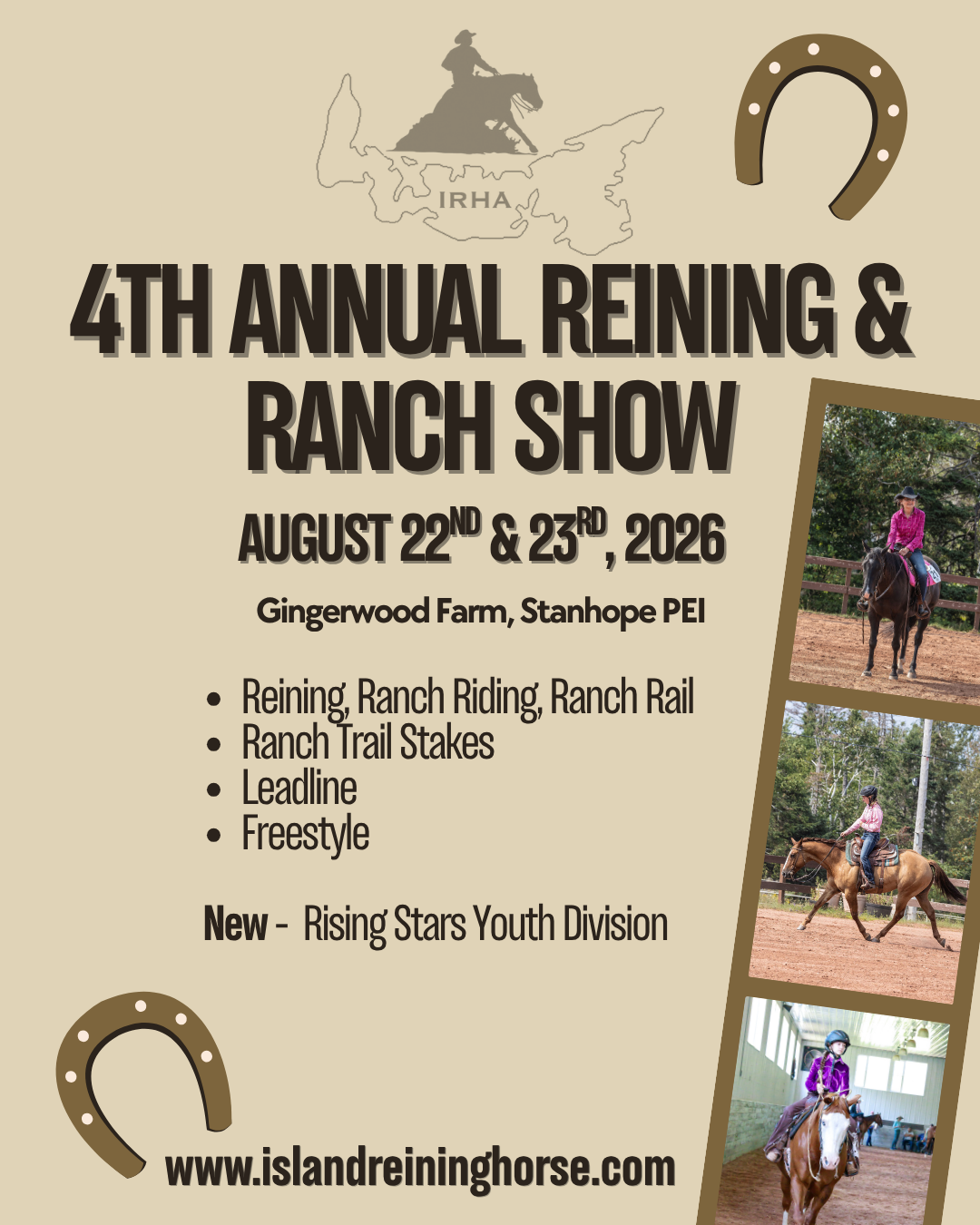 IRHA Reining and Ranch Show